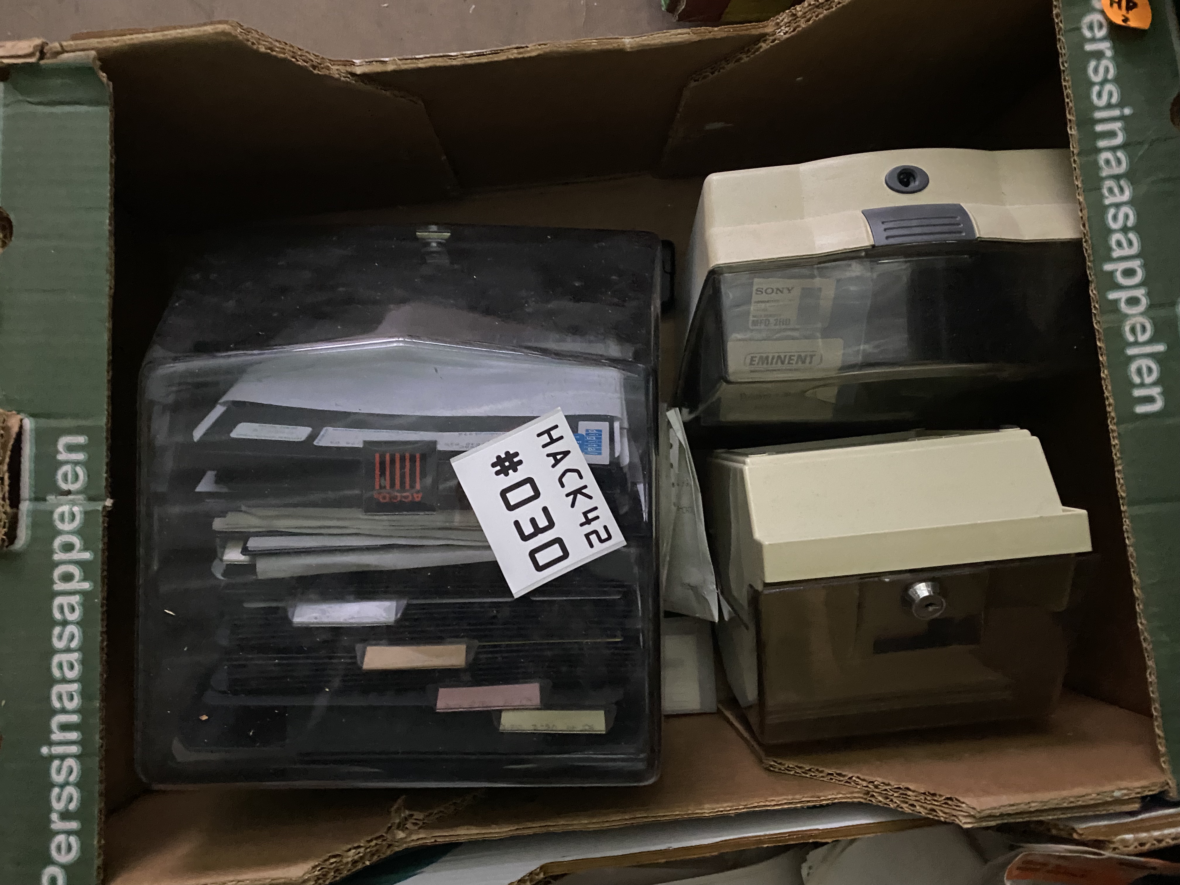 030 8 inch floppy bak en 525 inch floppies