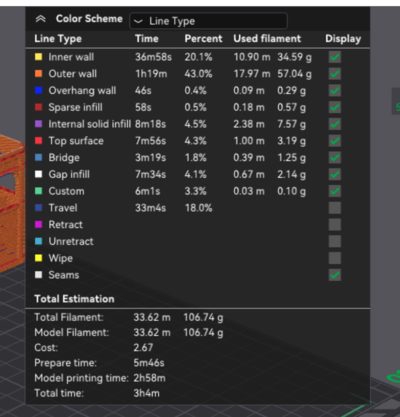 Bambulab x1c kosten filament zien.png