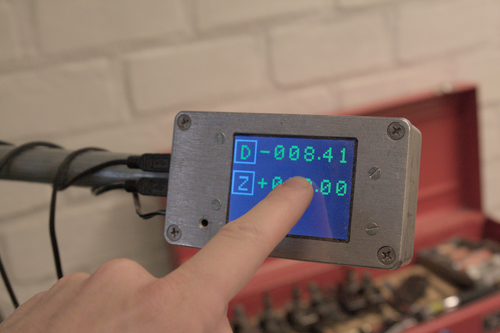 Meetinstrumenten van de metaaldraaibank